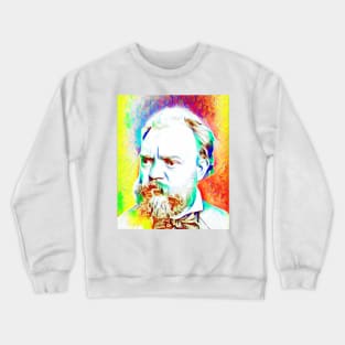 Antonín Dvořák Colourful Portrait | Antonín Dvořák Artwork 10 Crewneck Sweatshirt